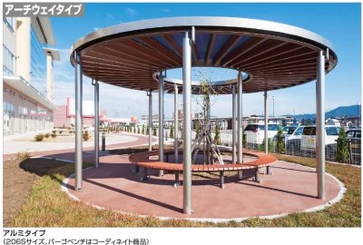 画像5: 四国化成 パーゴランド サークルタイプ (5)