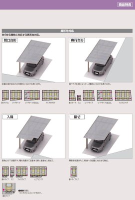 画像13: 四国化成　スマートポートR　トリプルワイド　間口連結 (13)