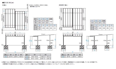 画像7: 四国化成　スマートポートR　トリプルワイド　間口連結 (7)