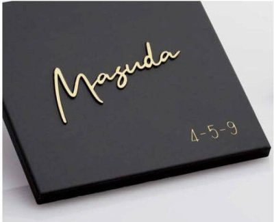 画像5: 四国化成 NP-TL4A-GR(グレー) タイル表札 (5)