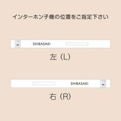 画像3: 美濃クラフト WAL-13- 埋め込みボックスサイン+口金ポスト+インターホン ウォールアート (3)