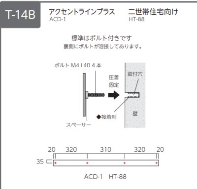 画像5: 美濃クラフト　ACD-1-　アクセントライン（Accent Line+） (5)