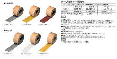画像2: 四国化成 ノンスリップテープ テープ仕様 (2)