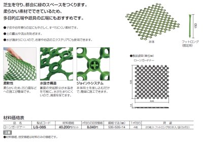 画像3: 四国化成　ローンガードナー　芝生保護材 (3)