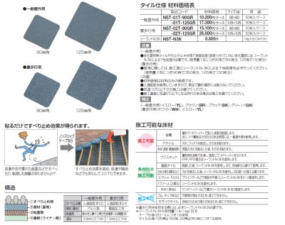 画像2: 四国化成  ノンスリップテープ  タイル仕様 (2)