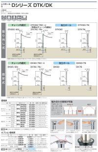 画像2: 四国化成　レコポールS　Dシリーズ　DJK（上下式）DTK（取り外し式）DK（固定式）