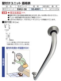画像3: 四国化成　セイフティービーム　壁付けユニット　φ27.2ミリ