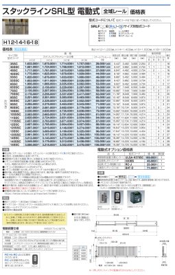 画像14: 四国化成　スタックラインSR1型　スタックラインSR2型　スタックラインSR3型　スタックラインSR4型　スタックラインSRL型　手動式　電動式 (14)