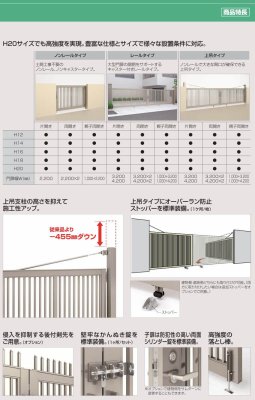 画像5: 四国化成 大型門扉 BGAN1型 (5)