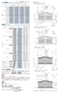 画像1: 四国化成　大型門扉　BCM1型　BCM3型