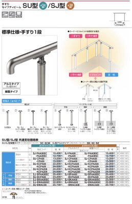 画像9: 四国化成 セイフティビームSU型 φ34mm SJ型 φ38mm (9)