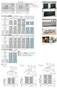 画像1: 四国化成　クレディ門扉7型