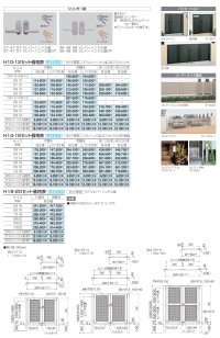 画像1: 四国化成　クレディ門扉8型