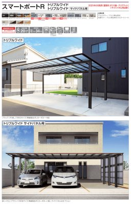 画像2: 四国化成　スマートポートR　トリプルワイド　トリプルワイド　サイドパネル用 (2)