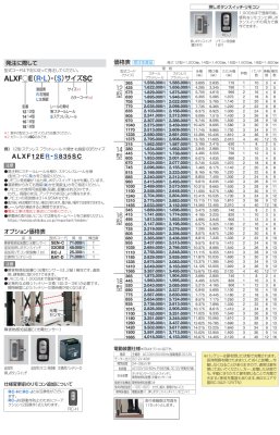 画像4: 四国化成 ALX II 電動タイプ 12型 14型 16型 18型 フラットレールタイプ 凸型レールタイプ (4)