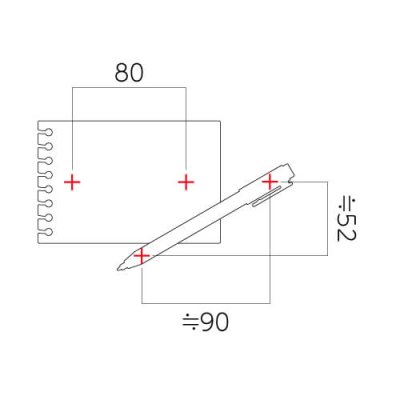 画像4: 美濃クラフト STA-1 STA-2 STA-3 STA-4 文房具表札 (4)