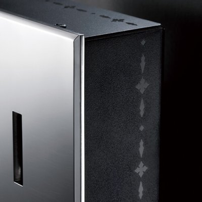 画像2: 美濃クラフト　XR-3　レディ表札コーディネートアイテム 【インターホンミラー】 (2)