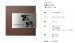 画像3: 美濃クラフト MX-21-  リファイン  Refine  ステンレス表札 (3)