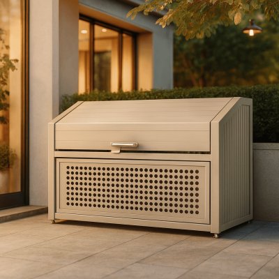 画像2: 四国化成　ゴミストッカーPS型 (2)