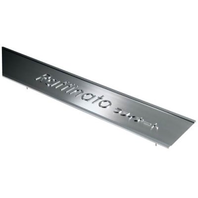 画像3: 美濃クラフト　S-LX-12　ステンレスサイン　館銘板/商業看板 (3)