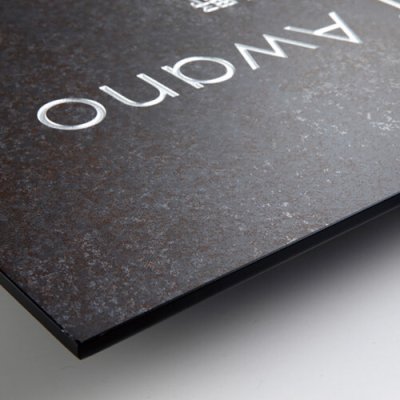 画像3: 美濃クラフト　T-BC-05　タイルサイン　館銘板/商業看板 (3)