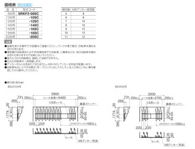 画像3: 四国化成　スライド式ラックF3型 (3)