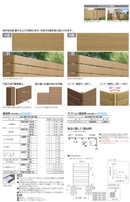 画像3: 四国化成　FDフェンス1型　現場組立式 (3)