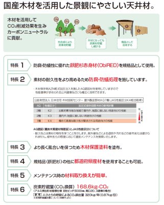 画像3: 四国化成　ソリッドルーフF　木材天井ルーバー (3)