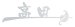 画像1: 丸三タカギ　NBR-AS-9（M/L)　ブランシュ表札（SMILE　Branche） (1)