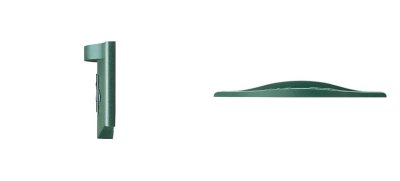 画像3: 美濃クラフト　CX-14　アルミ鋳物表札　ソリッドスタイル (3)