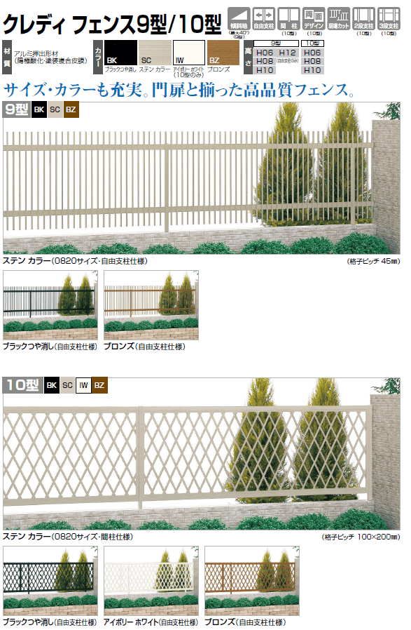 四国化成　クレディフェンス9型/クレディフェンス10型画像
