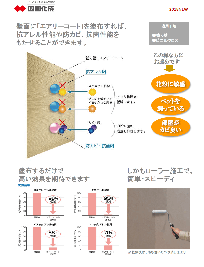 四国化成　エアリーコート画像