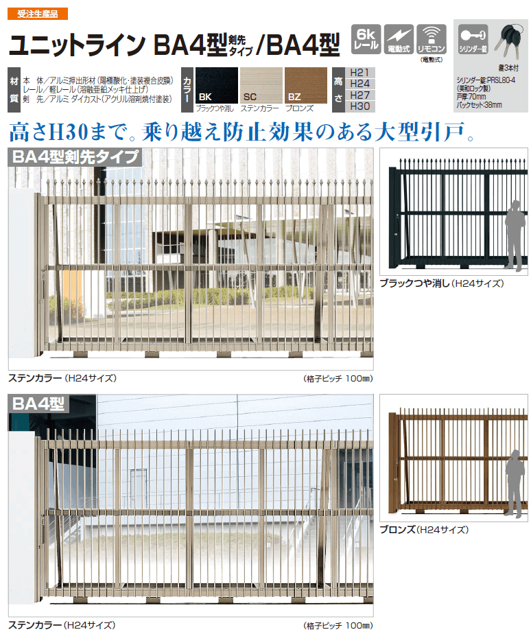 四国化成　ユニットラインBA4型剣先タイプ/BA4型画像