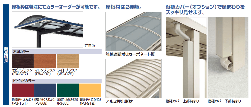 四国化成 サイクルポート SAL 商品特長画像