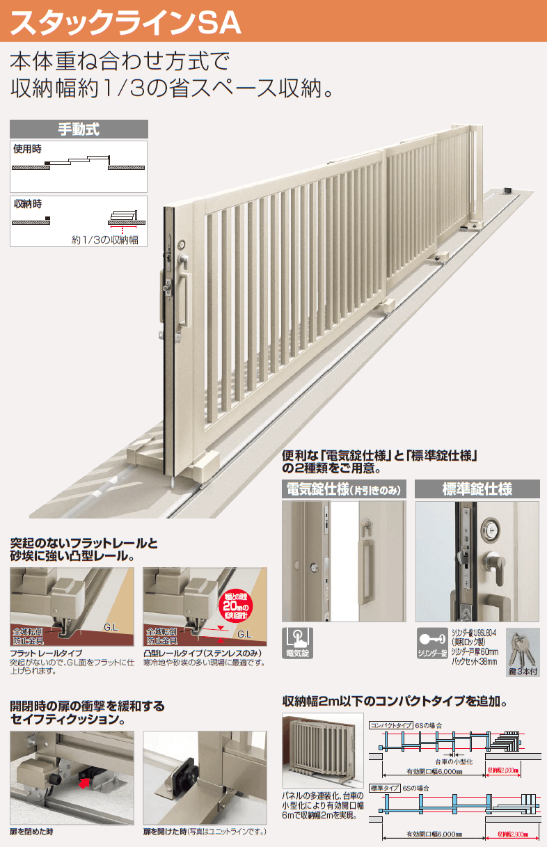 四国化成 スタックラインSA型 商品特長1