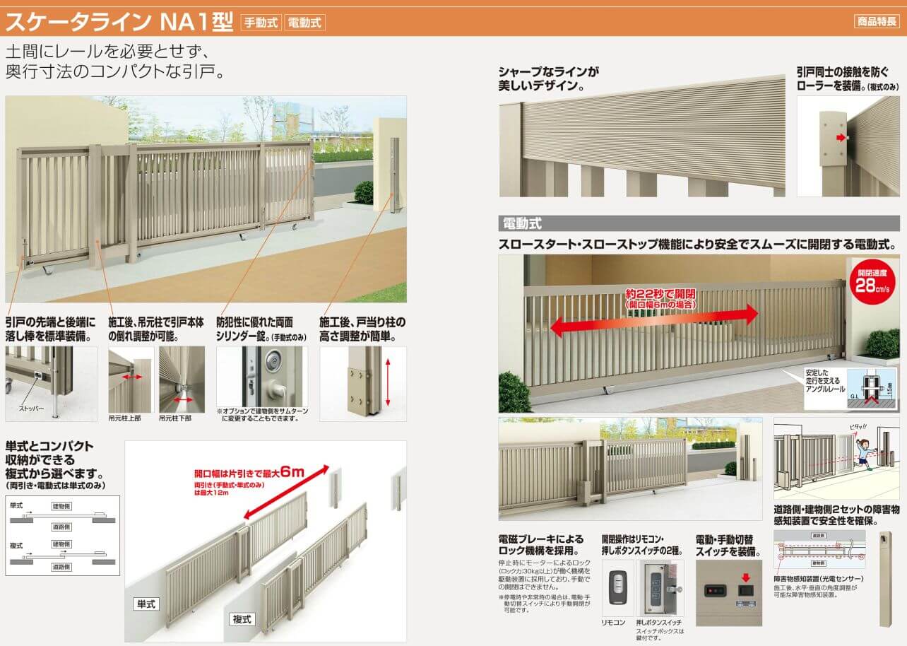 四国化成 スケータラインNA1型 商品特長画像