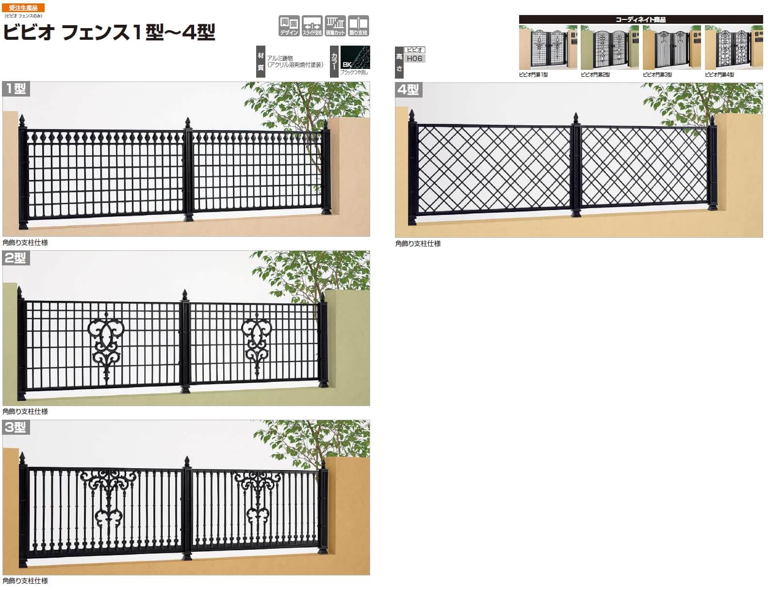 四国化成　ビビオフェンス1型/2型/3型/4型 画像