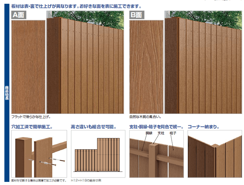 四国化成 FDフェンス2型 商品特長画像