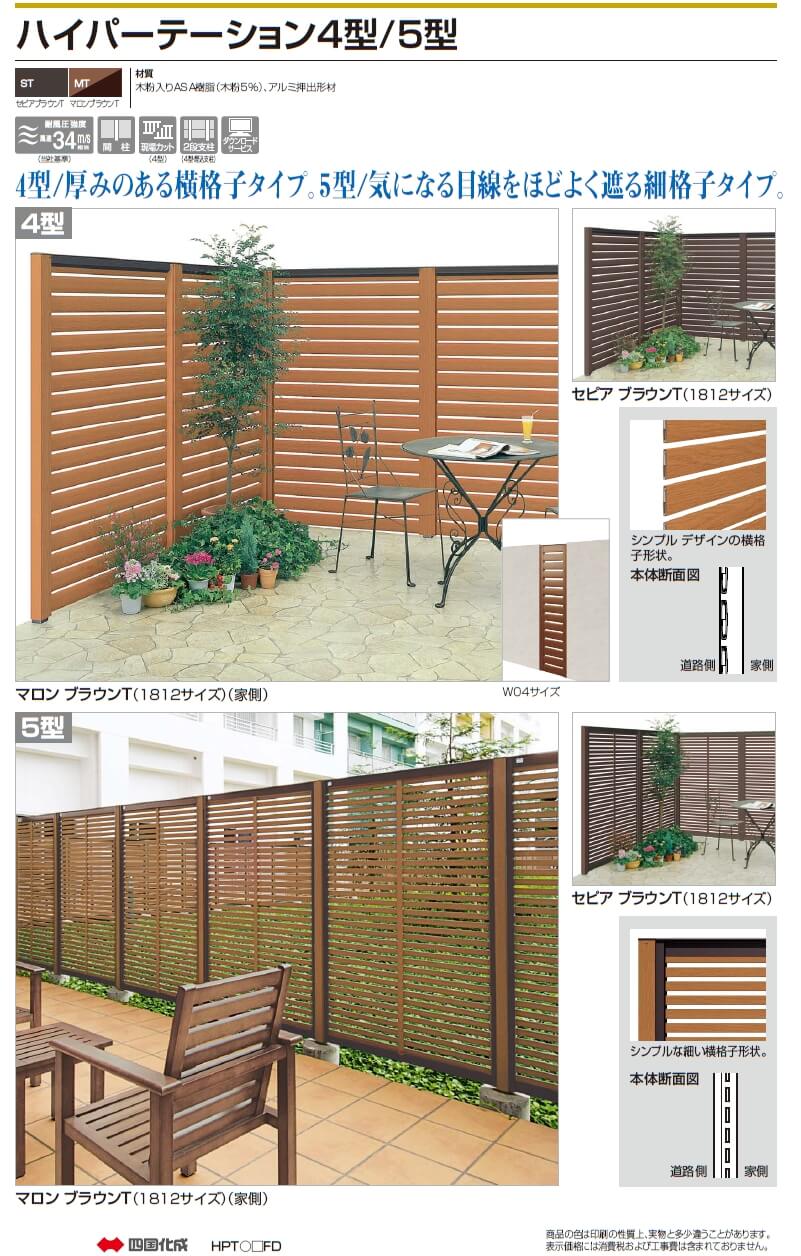 四国化成　ハイパーテーション4型/ハイパーテーション5型画像