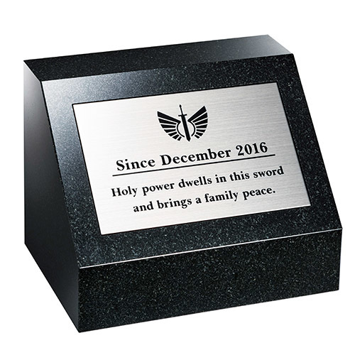 美濃クラフト　YSH-1石碑画像　男前表札