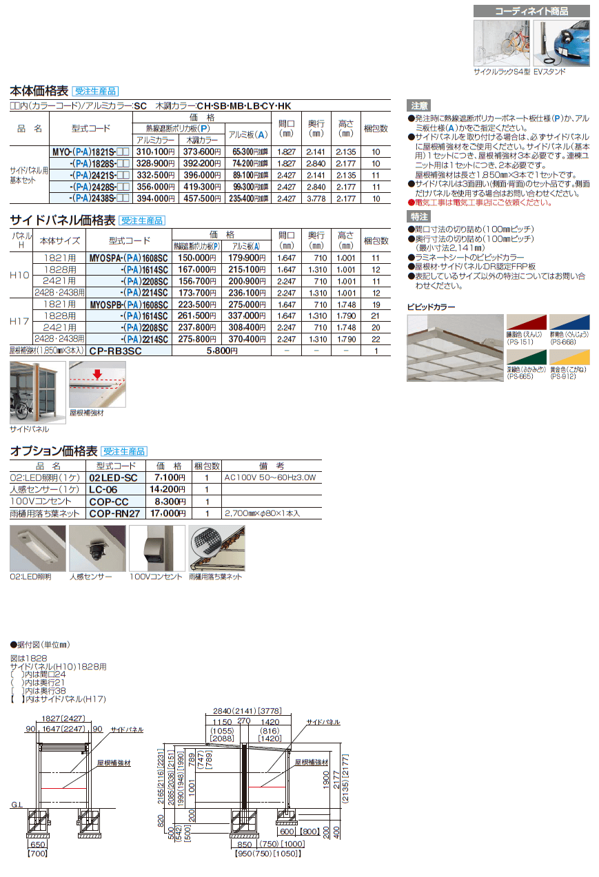 四国化成 マイポートOrigin(オリジン)ミニ サイドパネル用画像