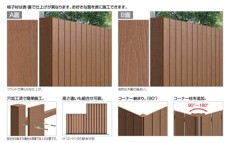 FDフェンス2型　商品特長画像