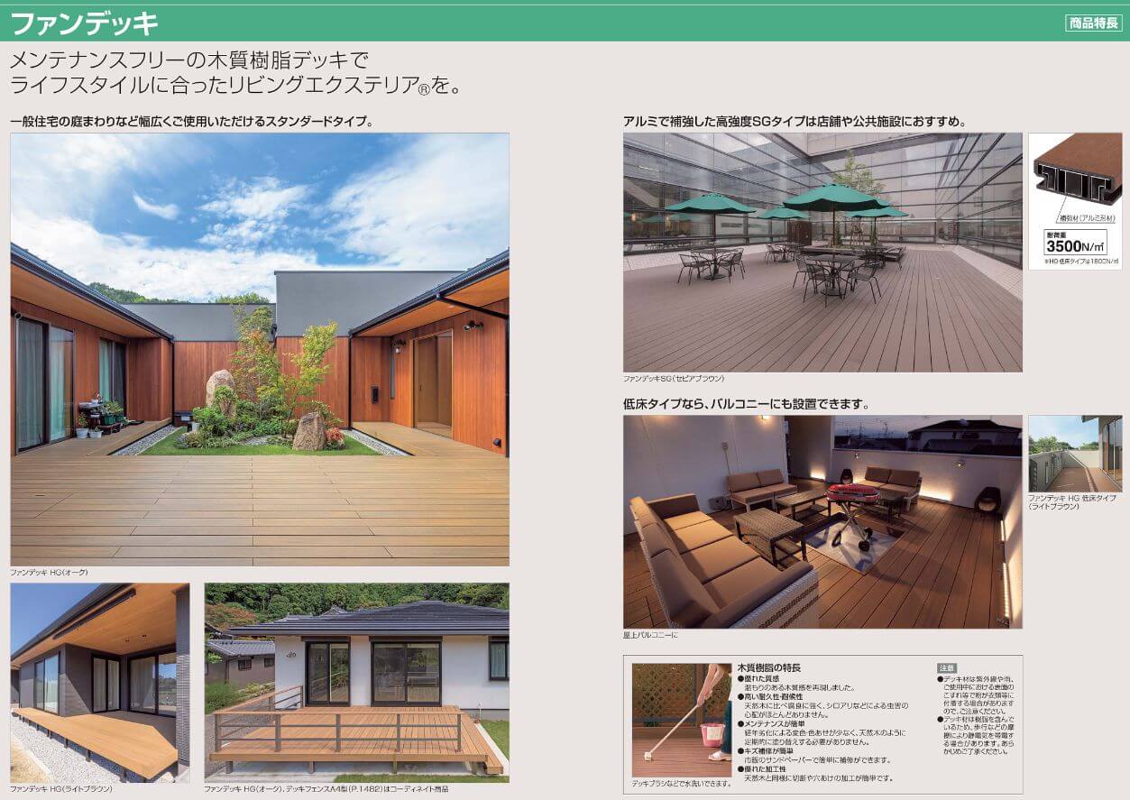 四国化成　ファンデッキHG　SG　HG低床タイプ画像