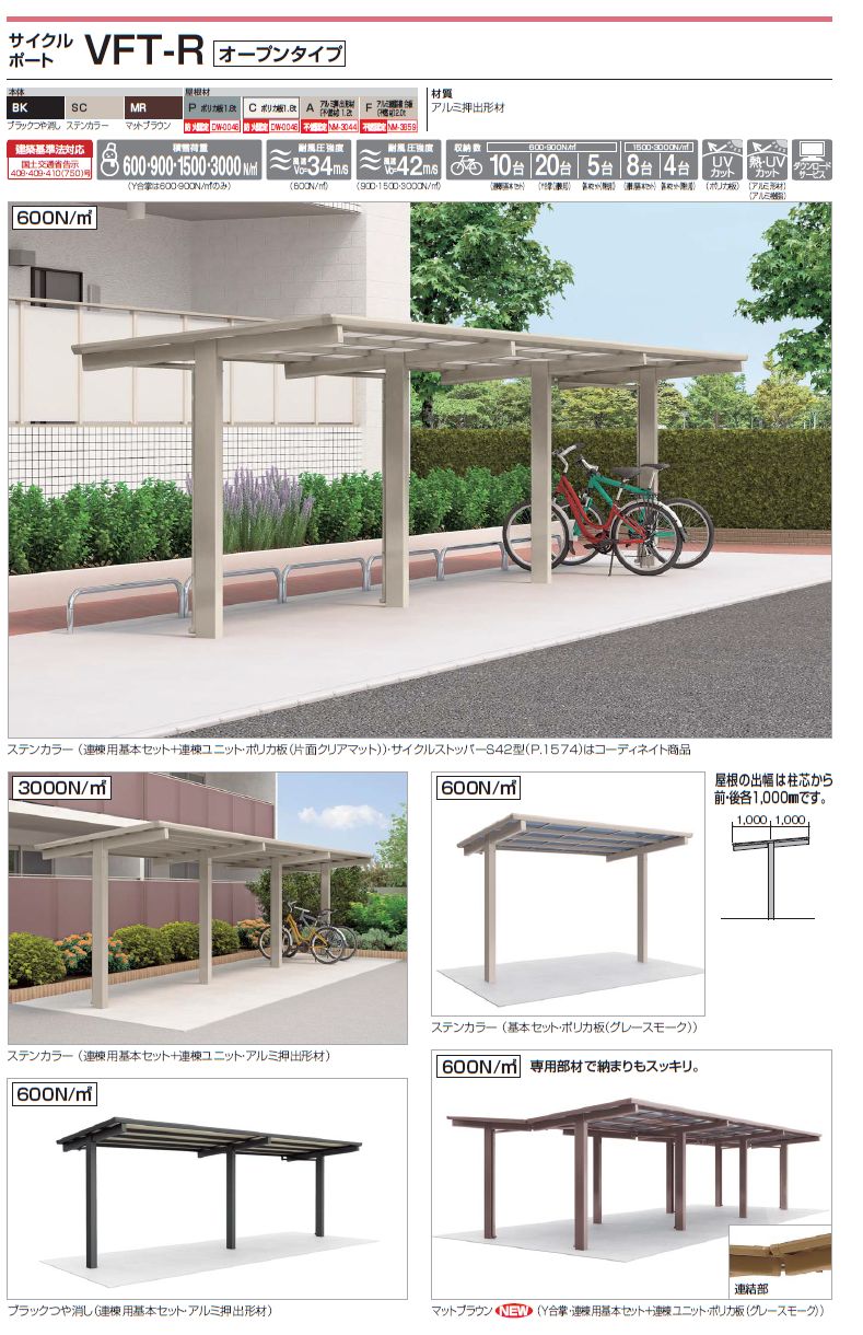 四国化成　サイクルポート　VFT-R　オープンタイプ画像