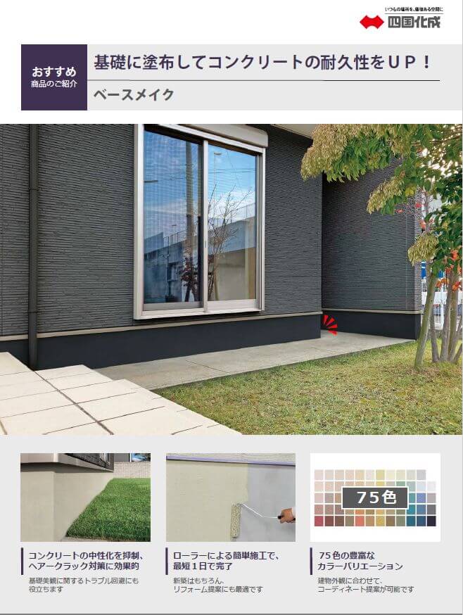 四国化成　基礎仕上材「ベースメイク」画像