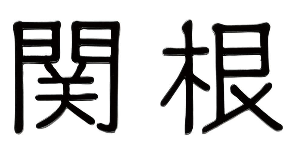福彫　KTR-2　ステンレス切文字　TINY　SIGN　タイニーサイン表札画像