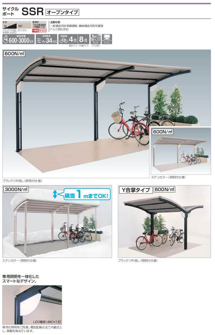 四国化成　サイクルポート　SSR　オープンタイプ画像