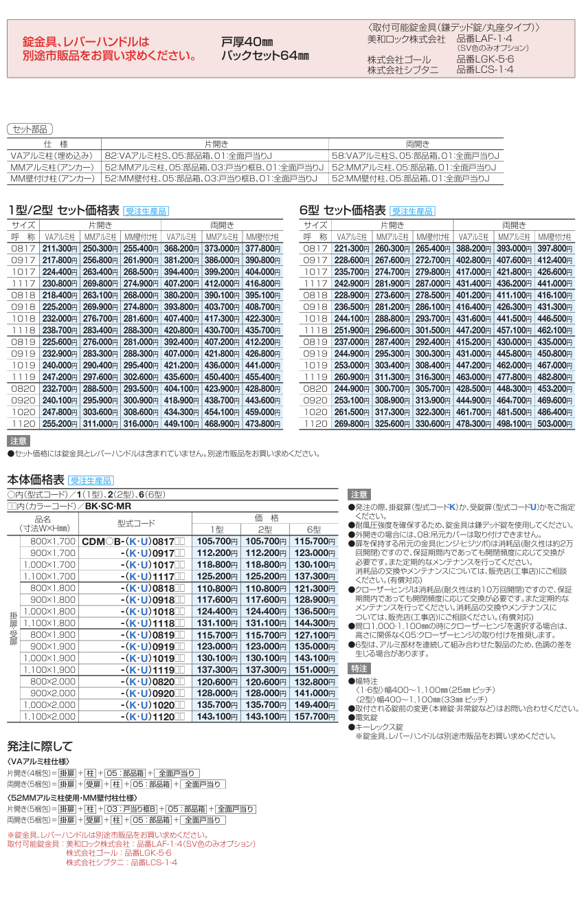 四国化成　クレディ門扉マンション仕様（H17・18・19・20　1,700ミリ〜2,000ミリ　シコク）マンション・公共施設・勝手口用 画像