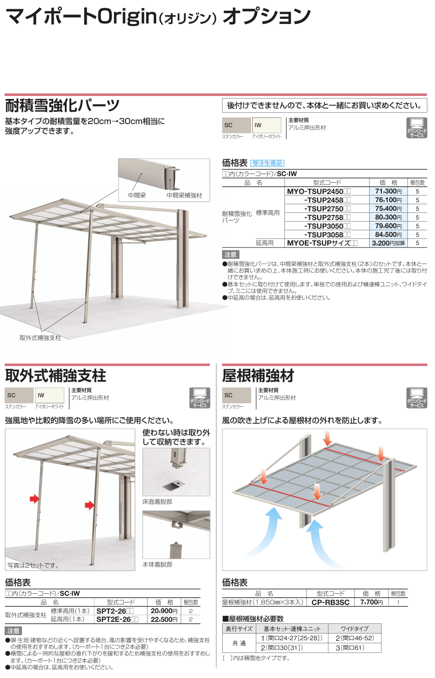 四国化成　マイポートOrigin（オリジン）　オプション 画像1
