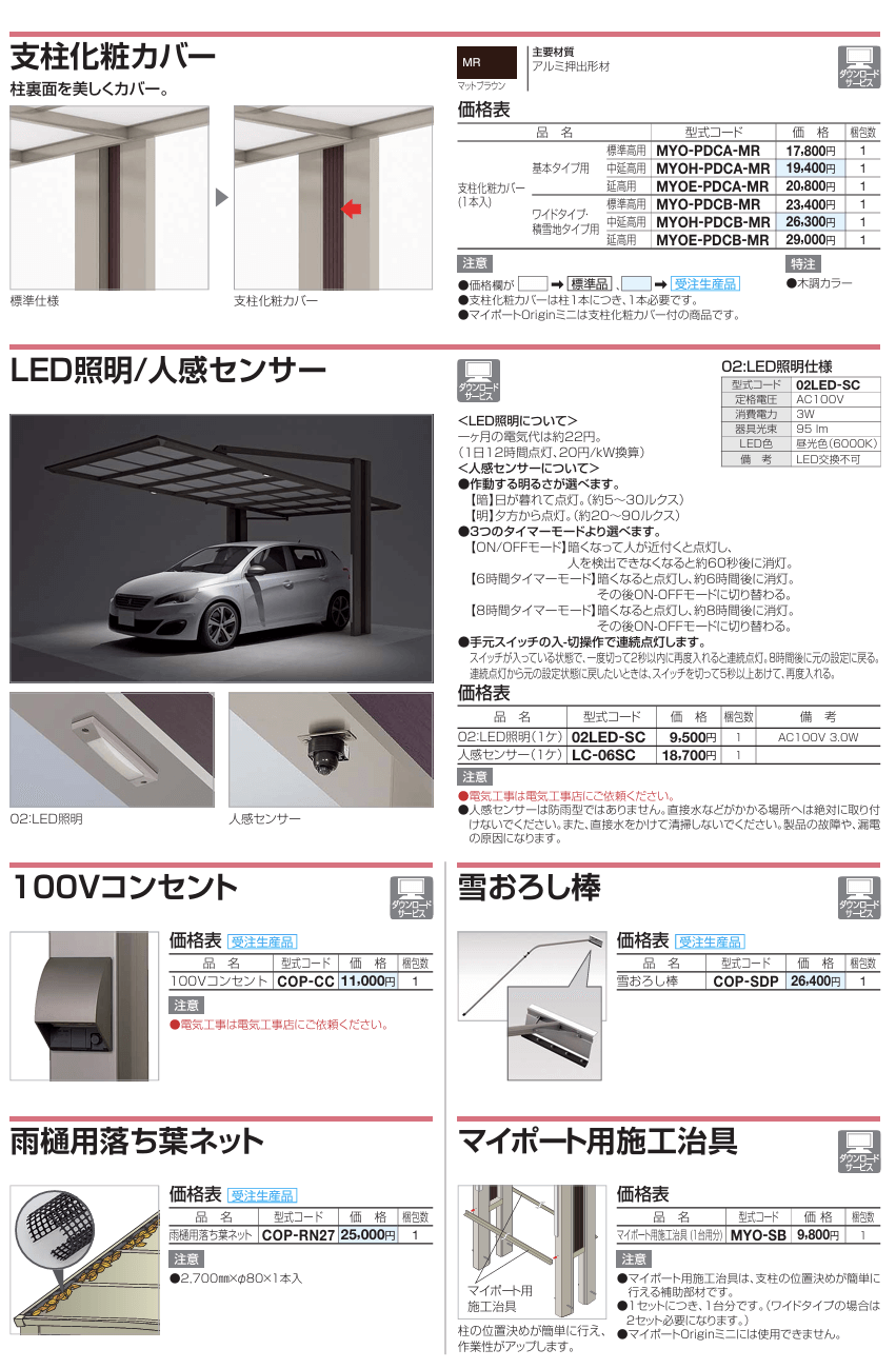 四国化成　マイポートOrigin（オリジン）　オプション 画像2